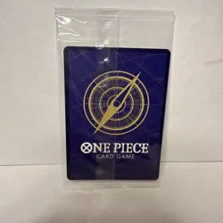 One Piece TCG Monkey D Luffy ST10-006 SR Treasure Booster Set Promo SEALED - Image 2
