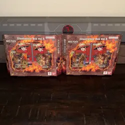 Lot of 2 BANDAI ONE PIECE ILLUSTRATION BOXES VOL 5 FACTORY SEALED FAST SHIP 📦 - Image 1