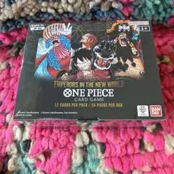 One Piece Emperors In the New World OP09 Booster Box Factory Sealed - Image 1