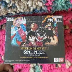 One Piece Emperors In the New World OP09 Booster Box Factory Sealed - Image 2