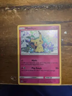 Pokemon MimikyuSun Moon SM163 Holo Rare Black Star Promo NM - Image 1