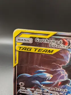 2019 Pokemon Sun & Moon Black Star Promo Garchomp & Giratina GX #SM193 MP - Image 2