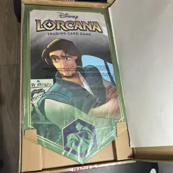 Disney Lorcana TGC Shimmering Skies Promo Banner (Emerald) - Image 1