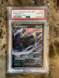PSA:10 Umbreon V SWSH203 SWSH: Sword & Shield Promo Cards Holo - Image 1