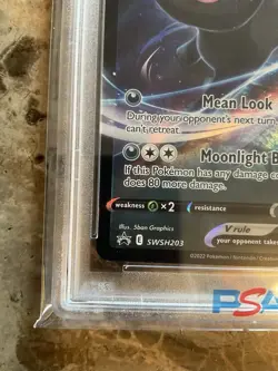 PSA:10 Umbreon V SWSH203 SWSH: Sword & Shield Promo Cards Holo - Image 5