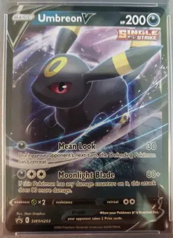 PSA 10 Gem Mint! Umbreon V SWSH203 SWSH: Sword & Shield Promo Cards Holo - Image 2