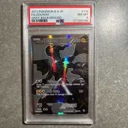 Pokemon Zekrom 2011 Black White Full Art Card PSA 8 114/114 - Image 1