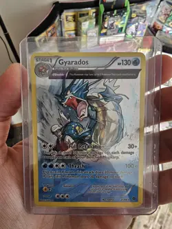 Pokemon TCG XY Ancient Origins Gyarados Holo Rare Holo Card 21/98 LP - Image 2