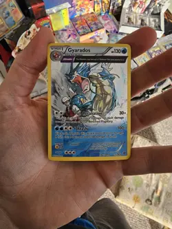 Pokemon TCG XY Ancient Origins Gyarados Holo Rare Holo Card 21/98 LP - Image 4