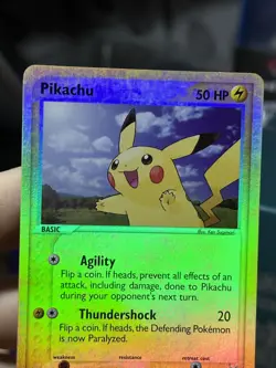Pikachu 43/95 EX Team Magma vs Team Aqua 2004 Reverse Holo Pokemon Card TCG - Image 4