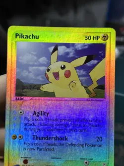 Pikachu 43/95 EX Team Magma vs Team Aqua 2004 Reverse Holo Pokemon Card TCG - Image 5