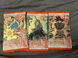 Circle K Sunkus Limited Dragon Ball Heroes Promo Card Japan set of 3 - Image 1