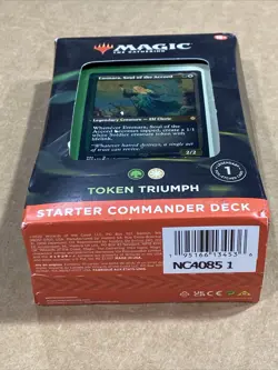 Magic the Gathering MTG Starter Commander Deck: Token Triumph New - Image 2