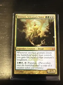 MTG - Trostani, Selesnya's Voice - Return to Ravnica - NM, English Magic FLAT RA - Image 1