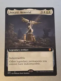Avacyn's Memorial (Extended Art) Commander: Innistrad: Midnight Hunt Regular - Image 1
