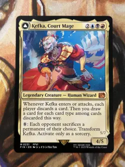 Kefka, Court Mage (0231) MTG Final Fantasy Regular English Mythic - NM/M 🔥 - Image 1