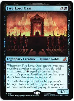 Fire Lord Ozai M Avatar: The Last Airbender: Eternal-Legal 104 NM - Image 1