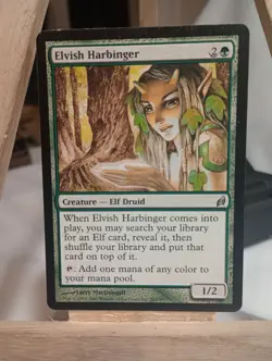 Elvish Harbinger Mtg Lorwyn Magic the Gathering - Image 1