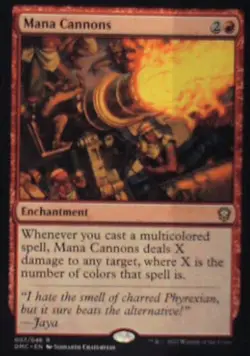 Mana Cannons - Commander: Dominaria United: #7, Magic: The Gathering Nm R238 - Image 1