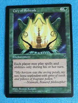 City of Solitude X1 NM - Magic the Gathering MTG - Visions - Image 1
