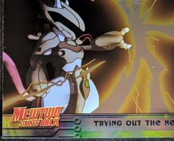 Pokemon - Mewtwo Strikes Back - Trying Out The New Toy #7 Foil - Blue Logo - LP - Image 5