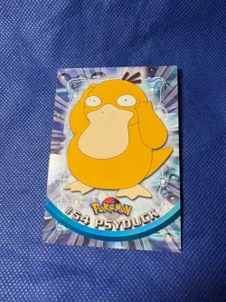Psyduck # 54 Foil Topps Pokemon Blue Label - Image 1
