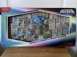 Pokemon Lucario Ex Tyranitar Ex Premium Collection Prismatic Evolution - IN HAND - Image 1