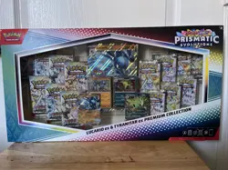 Pokemon Lucario Ex Tyranitar Ex Premium Collection Prismatic Evolution - IN HAND - Image 5