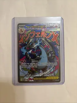 Pokemon Mega Charizard X ex 023 Phantasmal Flames UPC Promo Near Mint - Image 1