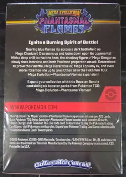 2 Sealed Pokemon Phantasmal Flames Booster Bundles Mega Evolution MP0004 - Image 5