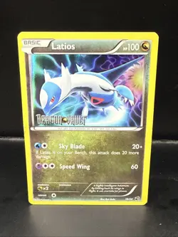 Pokemon Latios 10/20 BW Dragon Vault Holo Reverse Rare Promo Stamped - Image 1