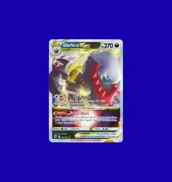 2022 Pokemon SWSH Astral Radiance Darkrai VSTAR 099/189 Full Art Holo - Gem Mint - Image 1