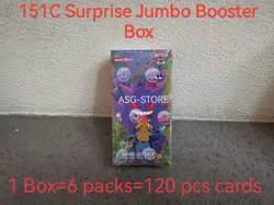 Pokemon TCG Simplified Chinese Collection 151C 3.0 Surprise Jumbo Booster Box - Image 2