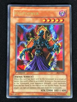 Yugioh Helpoemer PGD-058 1st Ultra (LP) - Image 1