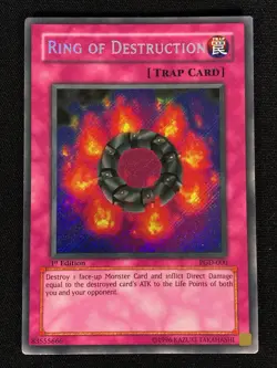 Yugioh Ring of Destruction PGD-000 1st Secret (LP) - Image 1