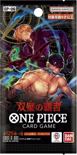 One Piece Card Game Japanese [OP-06] Wings Of The Captain Sealed Booster Box - Image 2