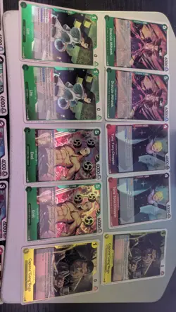 One Piece Op-10 Royal blood Bulk Lot Commons, Uncommons, Leaders, Rares Mixed - Image 4