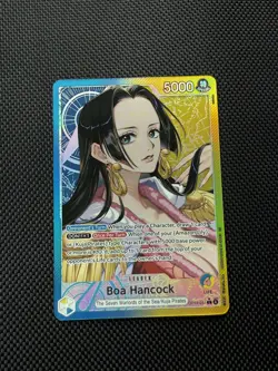 One Piece The Azure Sea’s Seven OP14-041 Boa Hancock Alt Art Leader English- NM - Image 1