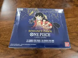 Sealed English One Piece Romance Dawn Booster Box OP-01 White Bottom - Image 1