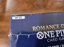 Sealed English One Piece Romance Dawn Booster Box OP-01 White Bottom - Image 2