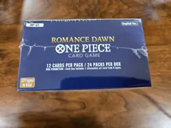 Sealed English One Piece Romance Dawn Booster Box OP-01 White Bottom - Image 4