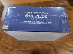 Sealed English One Piece Romance Dawn Booster Box OP-01 White Bottom - Image 5