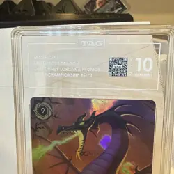 Maleficent - Monstrous Dragon (Store Championship) - Disney Lorcana Promo #5/P3 - Image 2