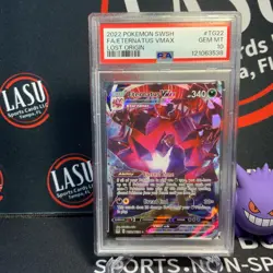 2022 POKEMON SWORD & SHIELD LOST ORIGIN #TG22 FULL ART/ETERNATUS VMAX PSA 10 - Image 1