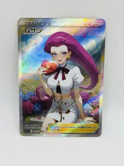 Pokemon Goddess Jessie Valentines Special Doujin DIY Kawaii Art Holo Card - Image 1