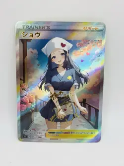 Pokemon Goddess Akari Valentines Special Doujin DIY Kawaii Art Holo Card - Image 1
