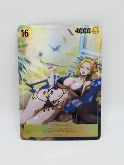 One Piece Goddess Black Maria Radiant DIY Doujin Kawaii Art Holo Card - Image 1