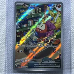Pokemon TCG Fuecoco Full Art Holo Card Paldea Evolved Illustration, Rare 201/193 - Image 3