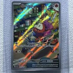 Pokemon TCG Fuecoco Full Art Holo Card Paldea Evolved Illustration, Rare 201/193 - Image 4