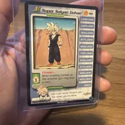 Super Saiyan Gohan Dragon Ball Z CCG DBZ Card - IR2 - Image 3